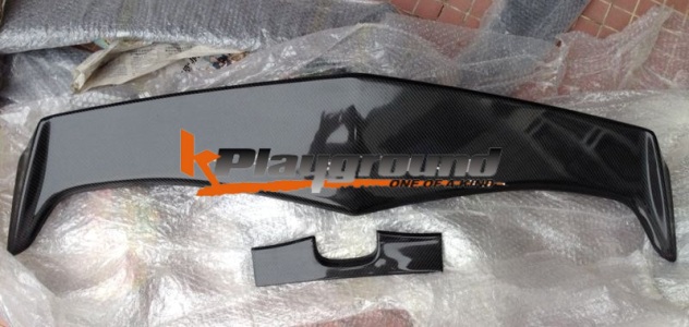 KPG Carbon Modulo TYPE R Spoiler With 3rd Brake Light
